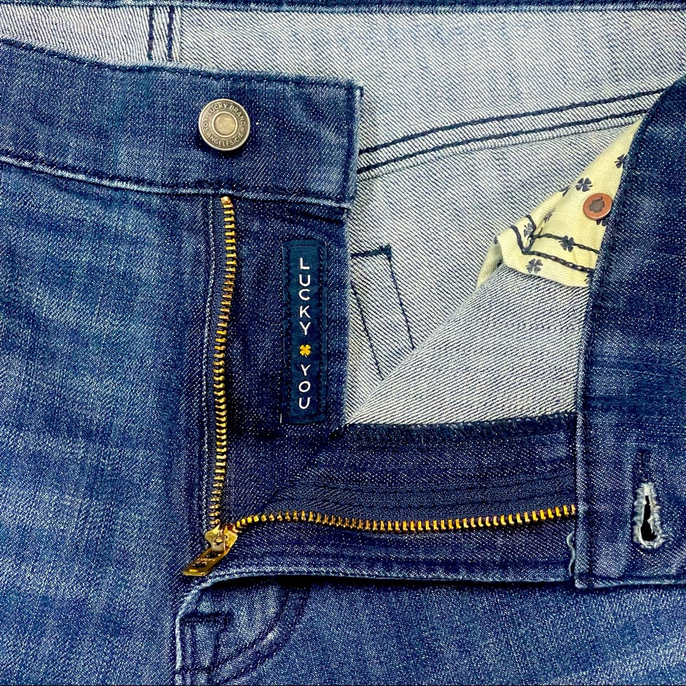 Lucky Brand 221 Straight Denim Jeans
